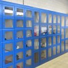Electronic lockers for distribution of PDAs and equipment